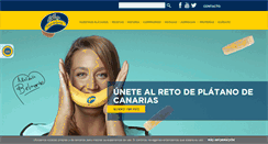 Desktop Screenshot of platanodecanarias.net